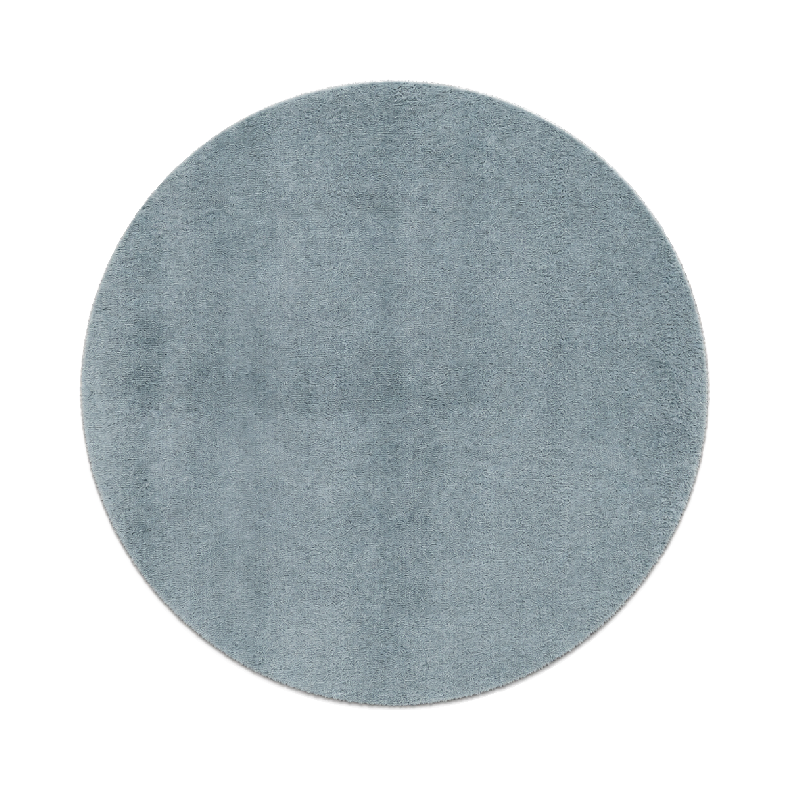 Rond Vloerkleed Xilento Wassy Zacht Blauw