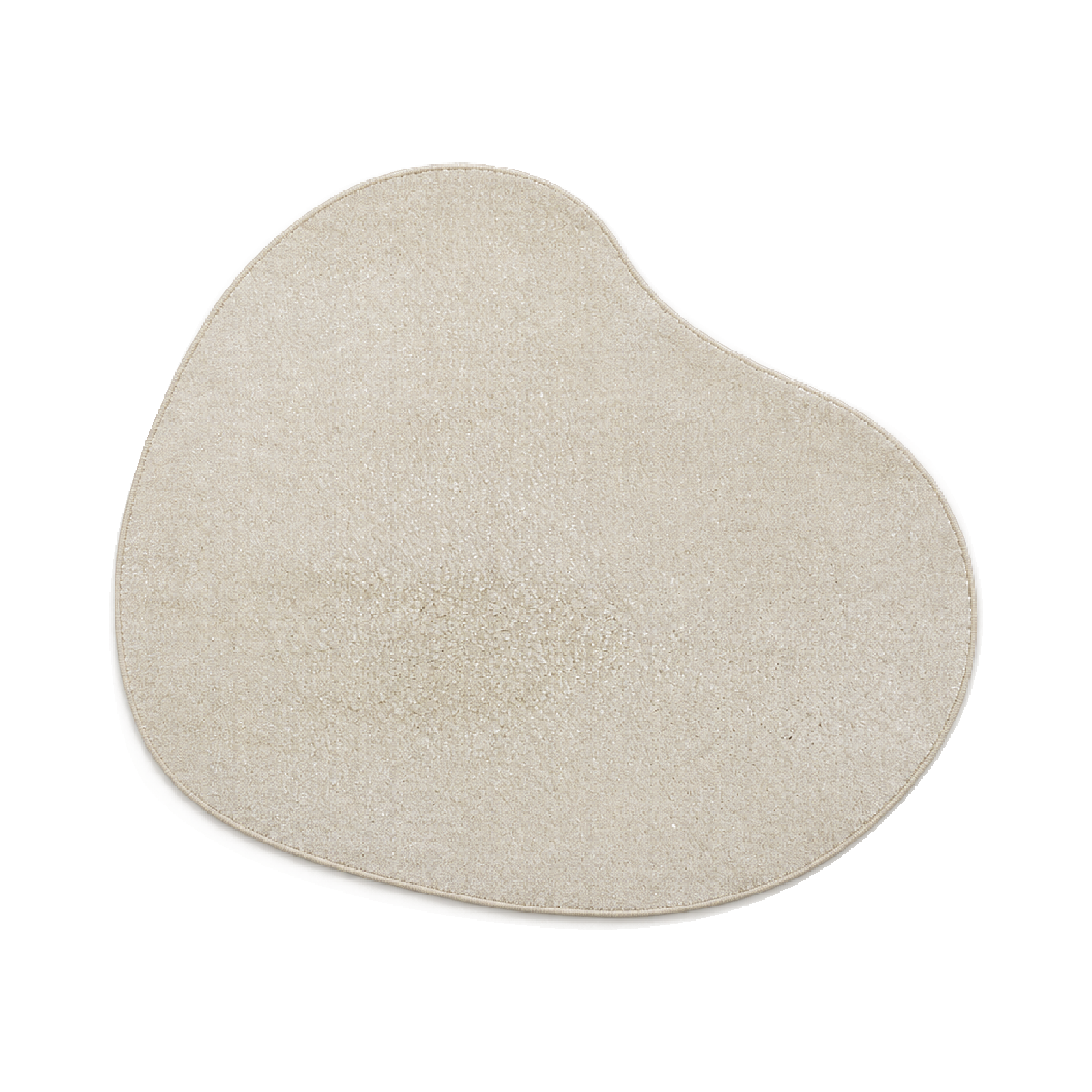Vloerkleed Carlton Velours Parel | Organisch ø 200 cm