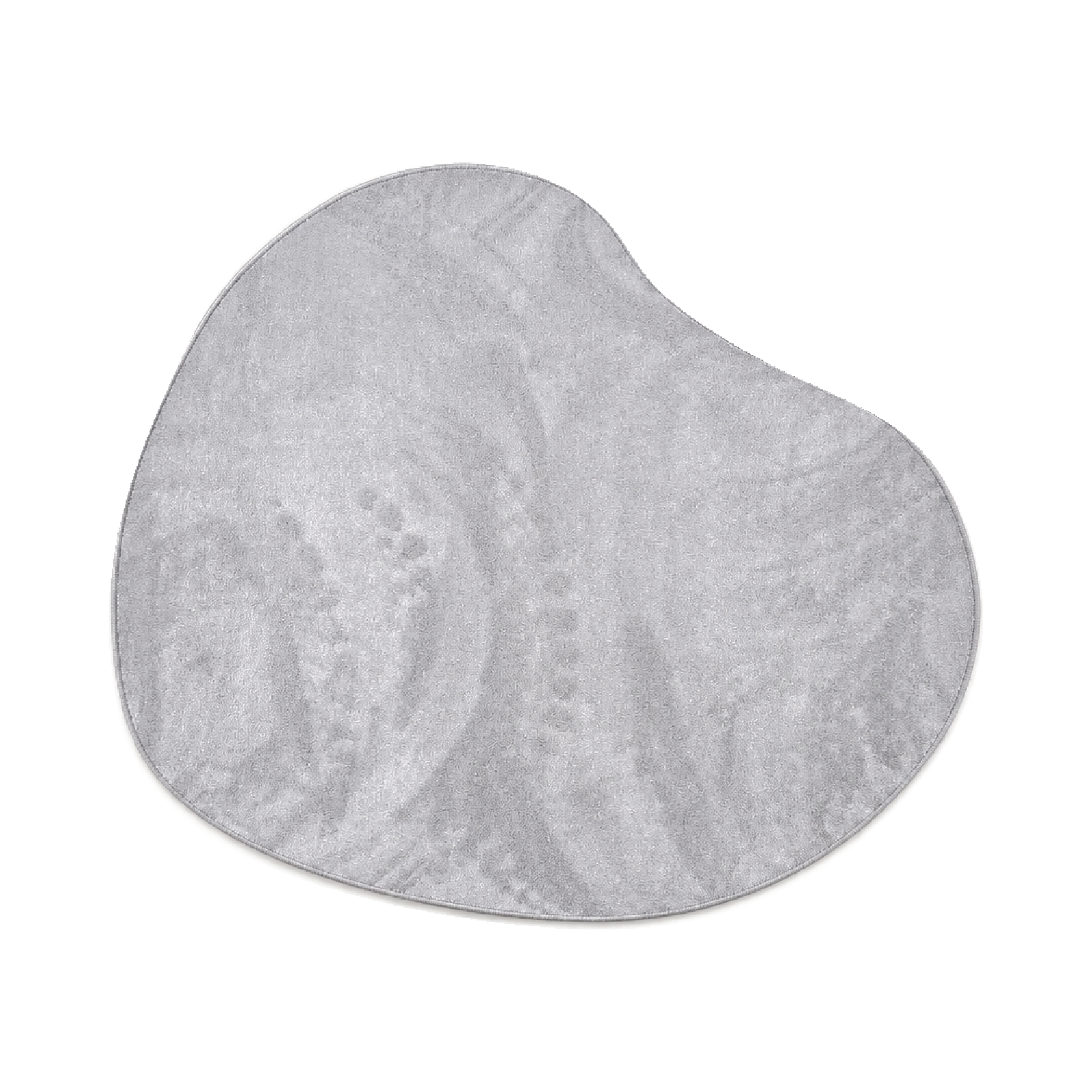 Vloerkleed Cloud Light Grey | Organisch ø 200 cm