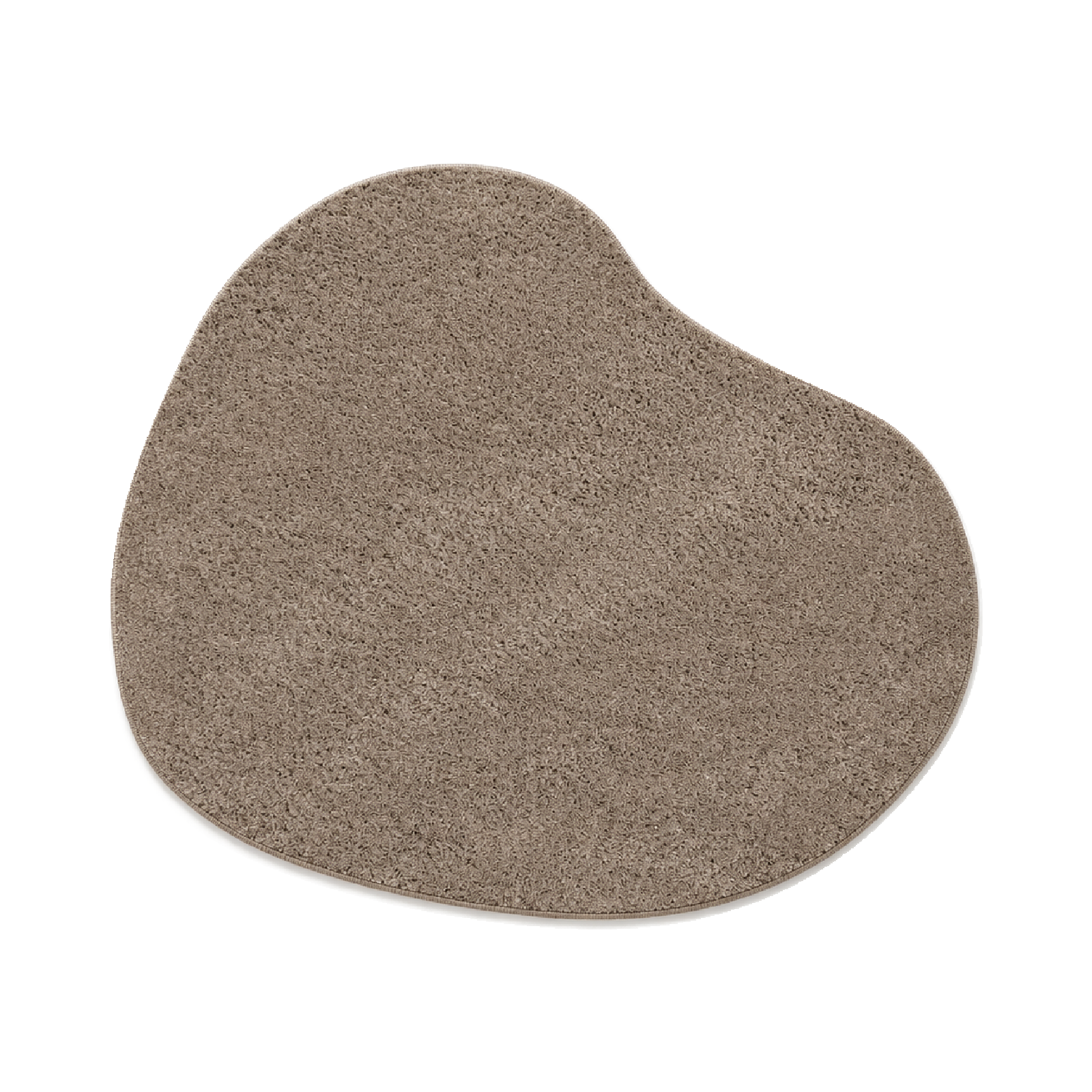 Vloerkleed Xilento Silky Soft Stone | Organisch ø 200 cm