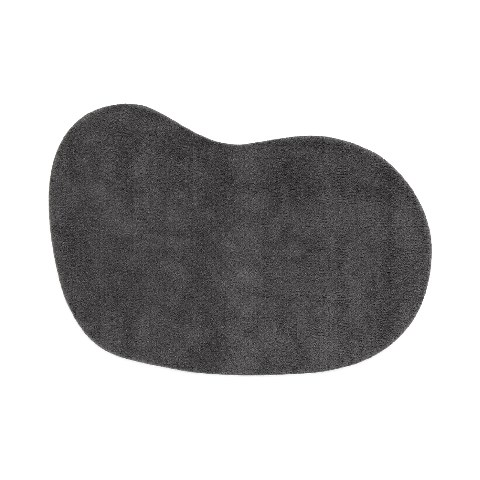 Vloerkleed Xilento Wassy Antraciet | Kidney 200 x 300 cm 