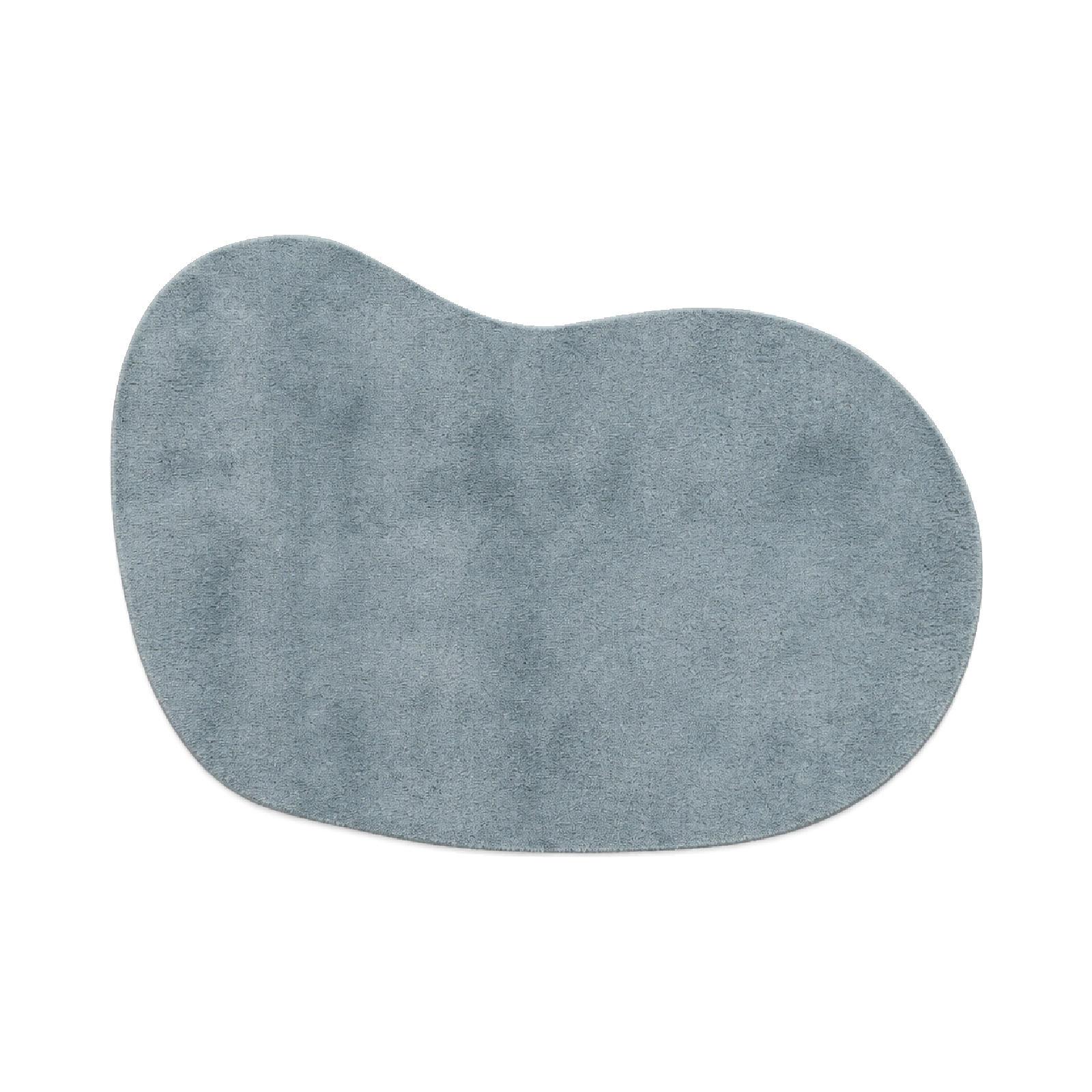 Vloerkleed Xilento Wassy Zacht Blauw | Kidney 200 x 300 cm