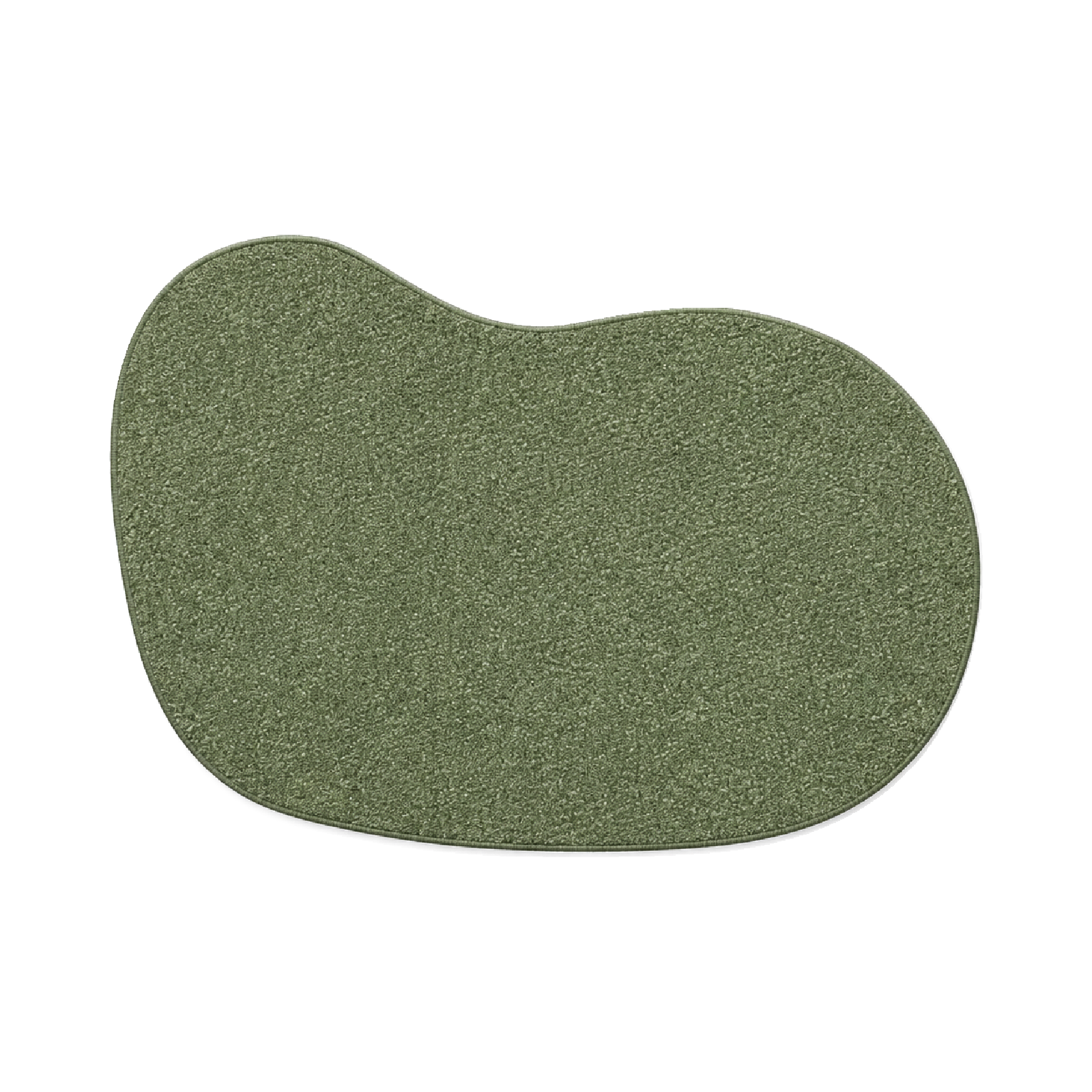 Vloerkleed Xilento Shine Zeegroen | Kidney 200 x 300 cm