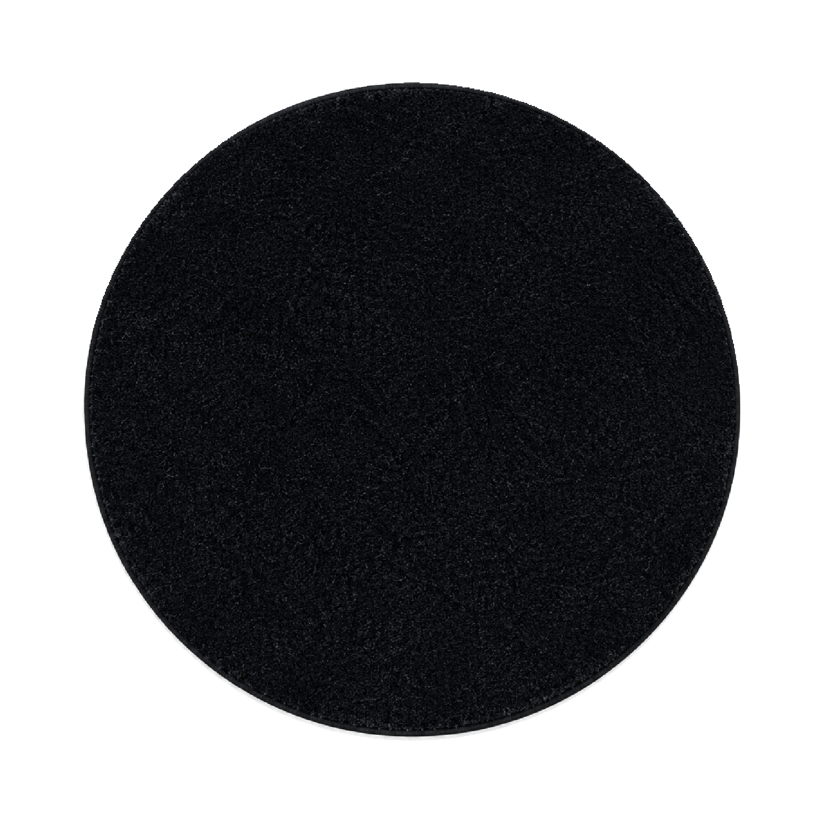 Rond Vloerkleed Xilento Intense Houtskool