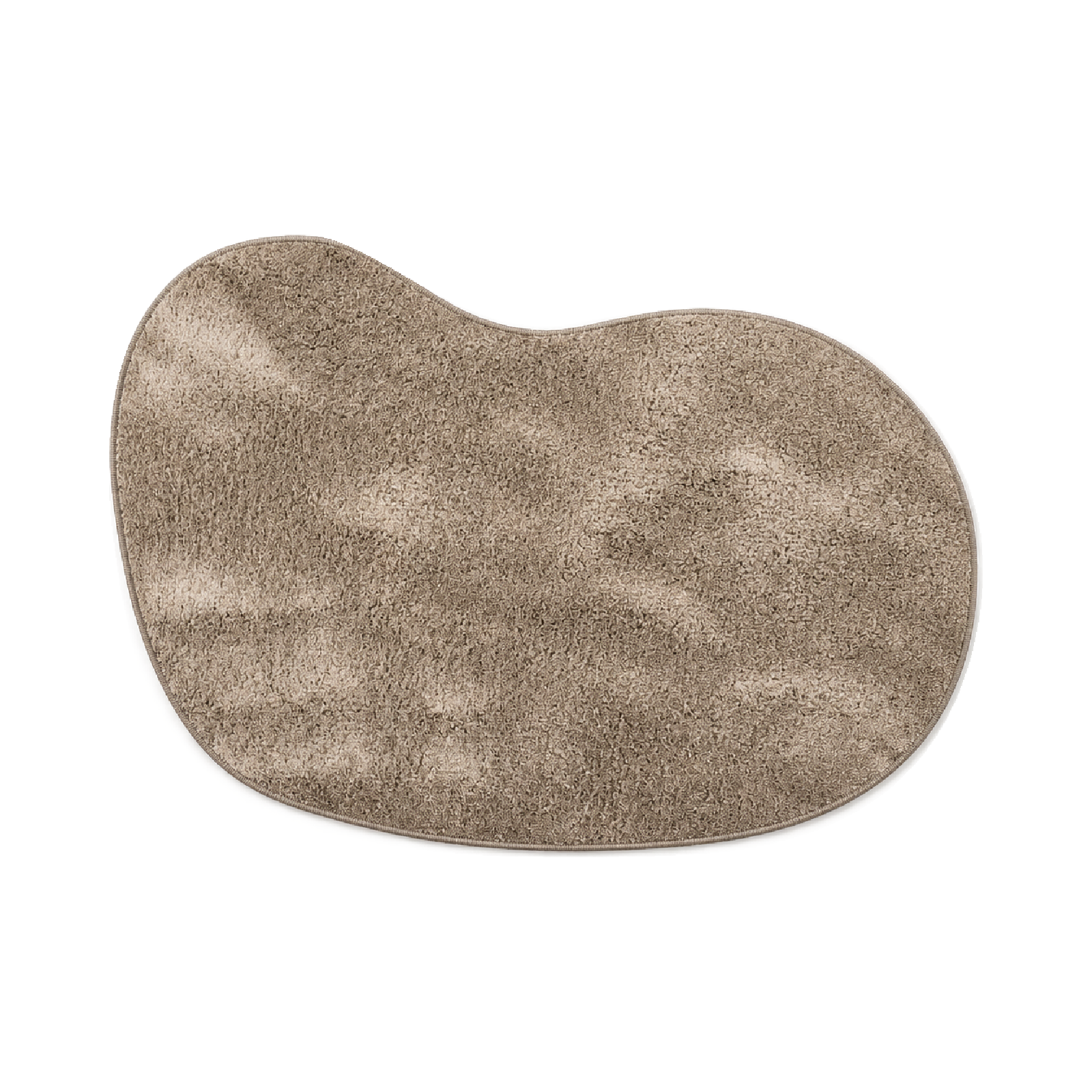 Vloerkleed Xilento Amazing Taupe | Kidney 170x230 cm