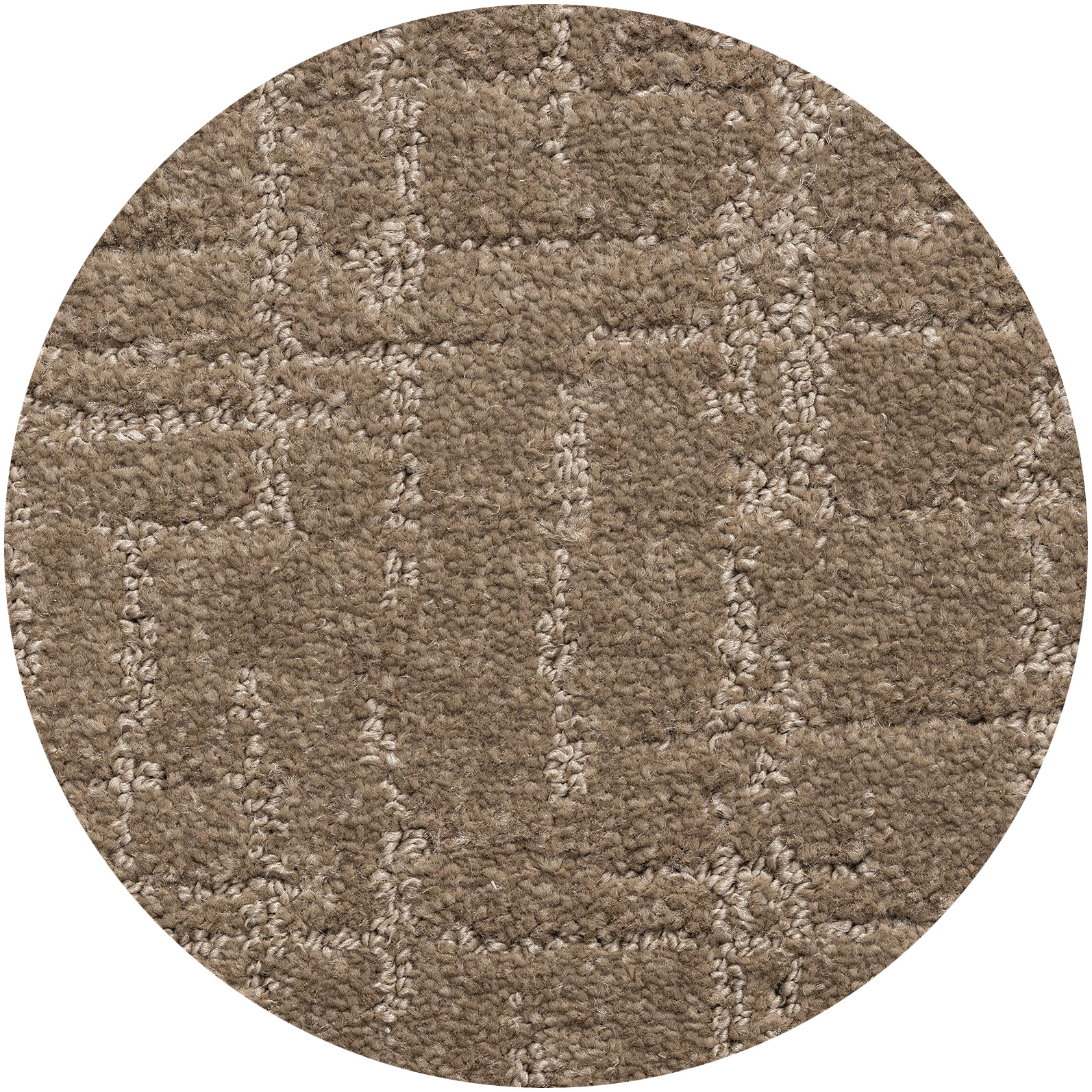 Rond Vloerkleed Xilento Ravello Brown