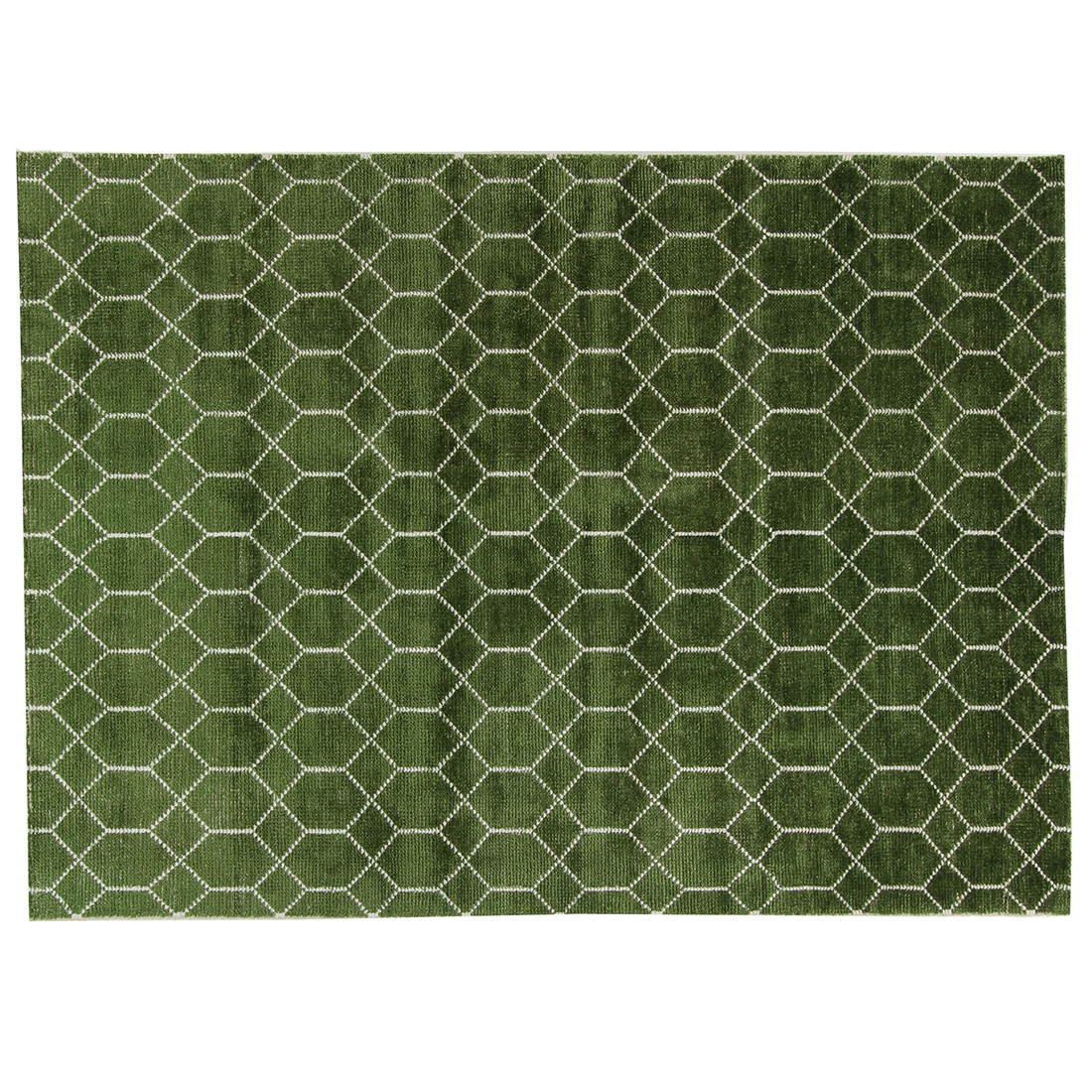 Vloerkleed Brinker Laatz Army Green | 170 x 230 cm