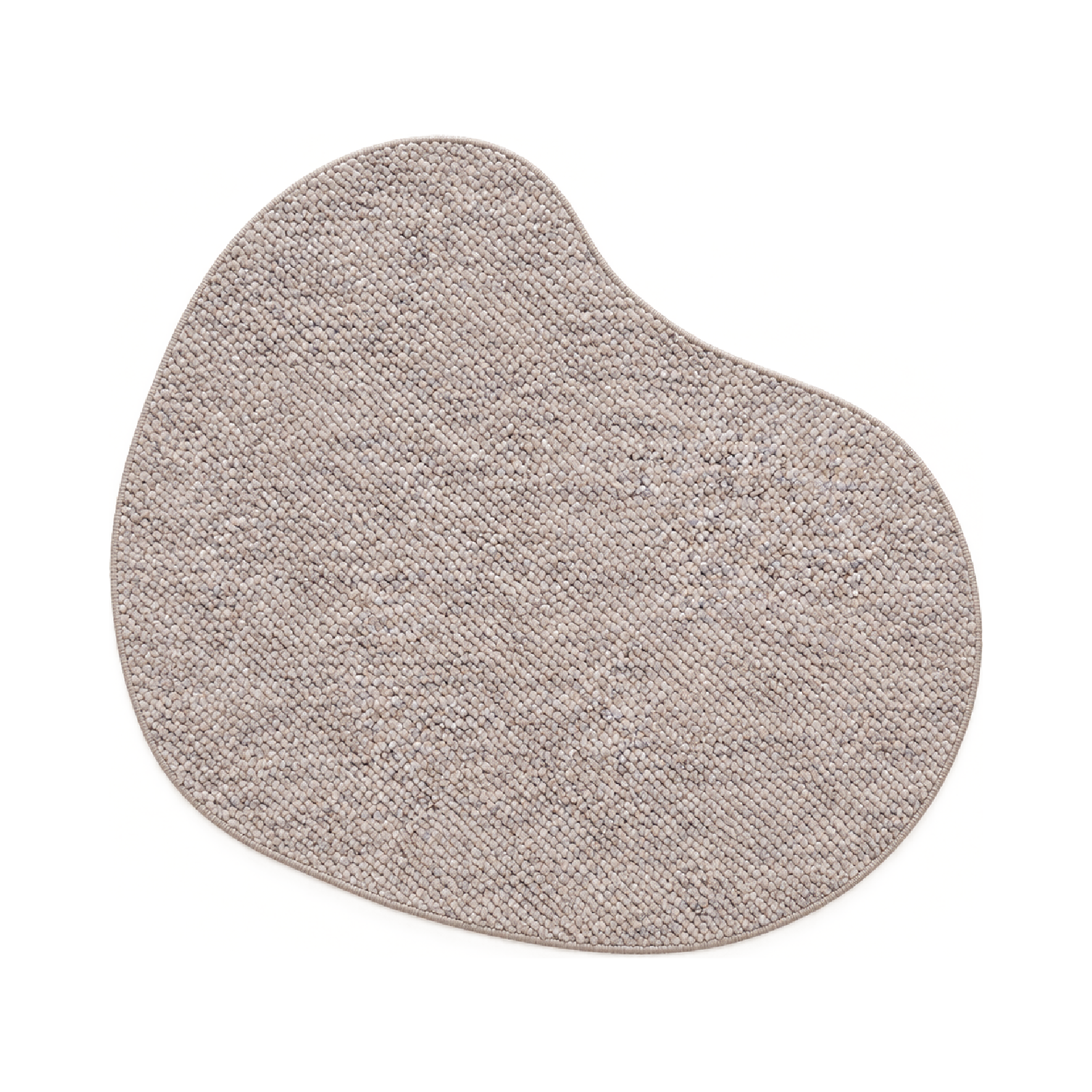 Vloerkleed Xilento Kassei Berber Grey | Organisch ø 200 cm