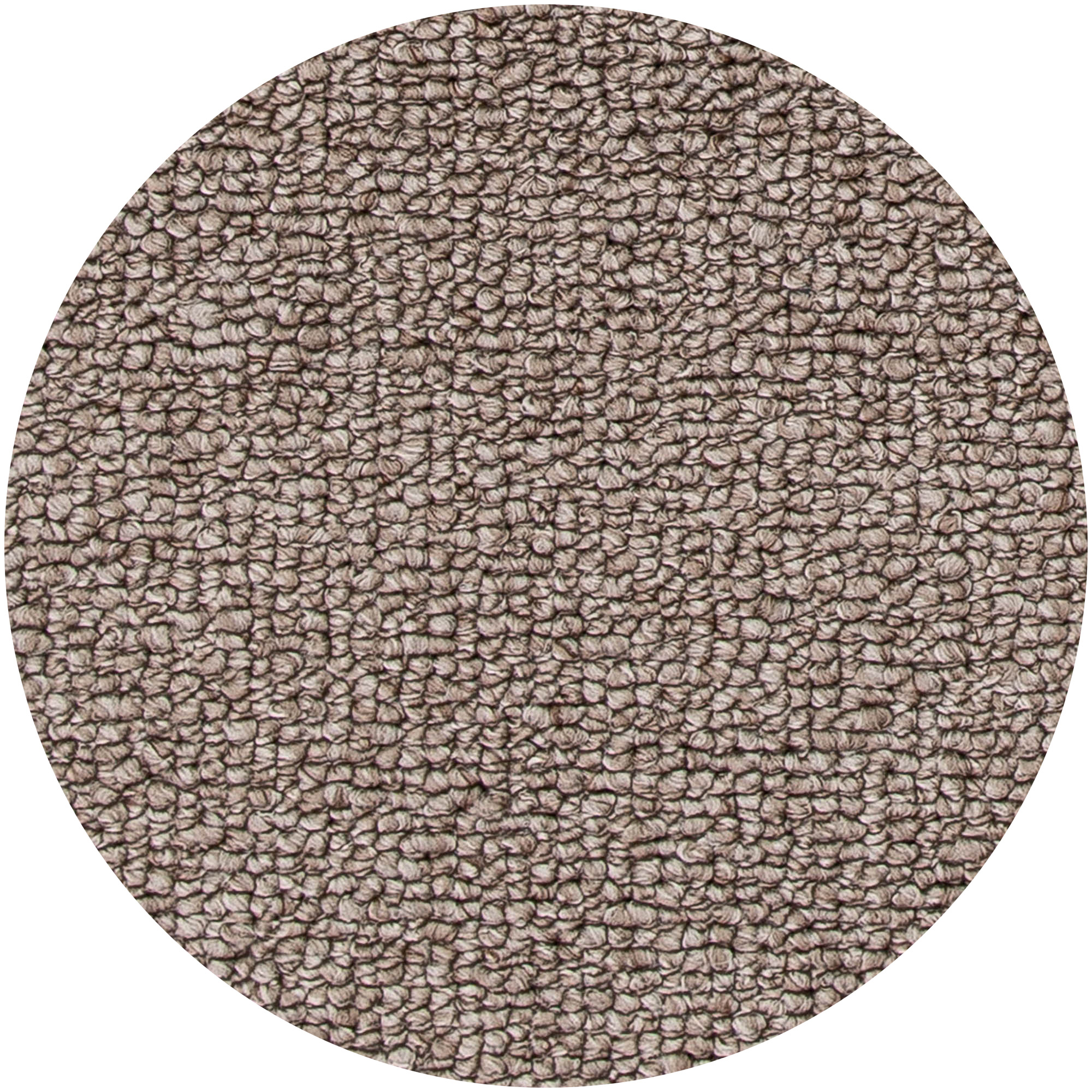 Rond Vloerkleed Xilento Pure Loop Taupe