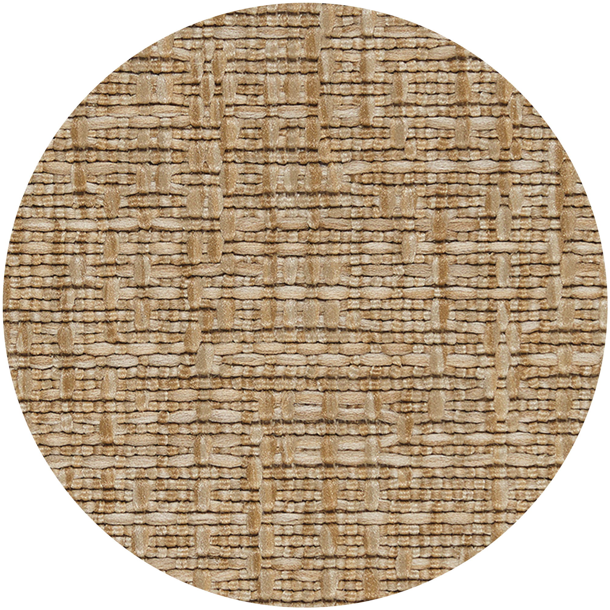 Rond Vloerkleed Xilento Outdoor Sunset Weave Beige