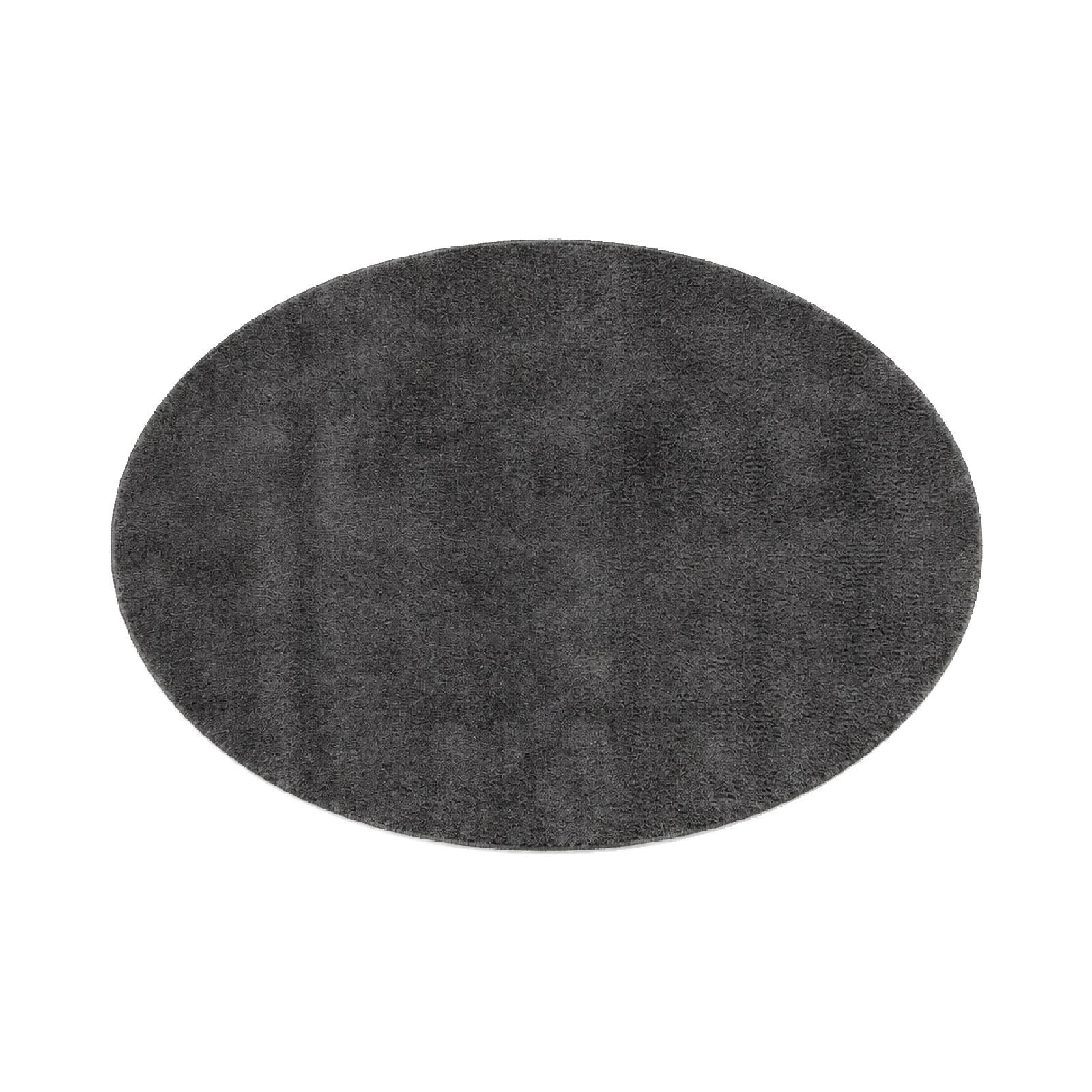 Vloerkleed Xilento Wassy Antraciet | Elips 170 x 230 cm