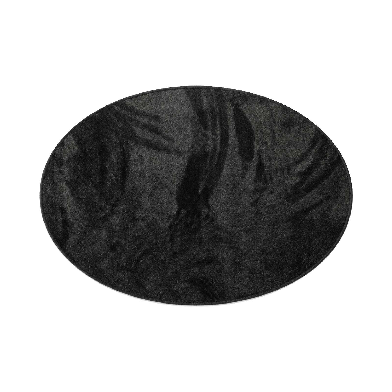 Vloerkleed Cloud Black | Elips 170 x 230 cm
