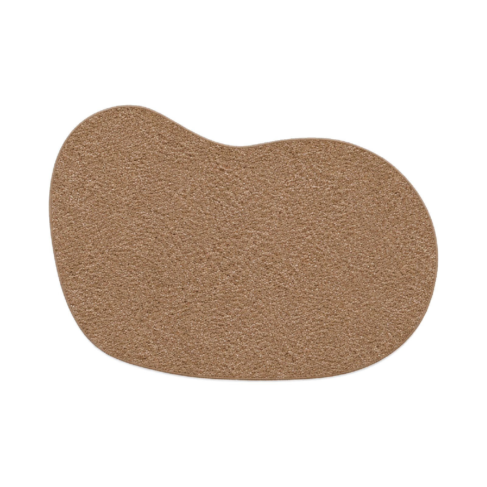 Vloerkleed Xilento Shine Pecan | Kidney 200 x 300 cm