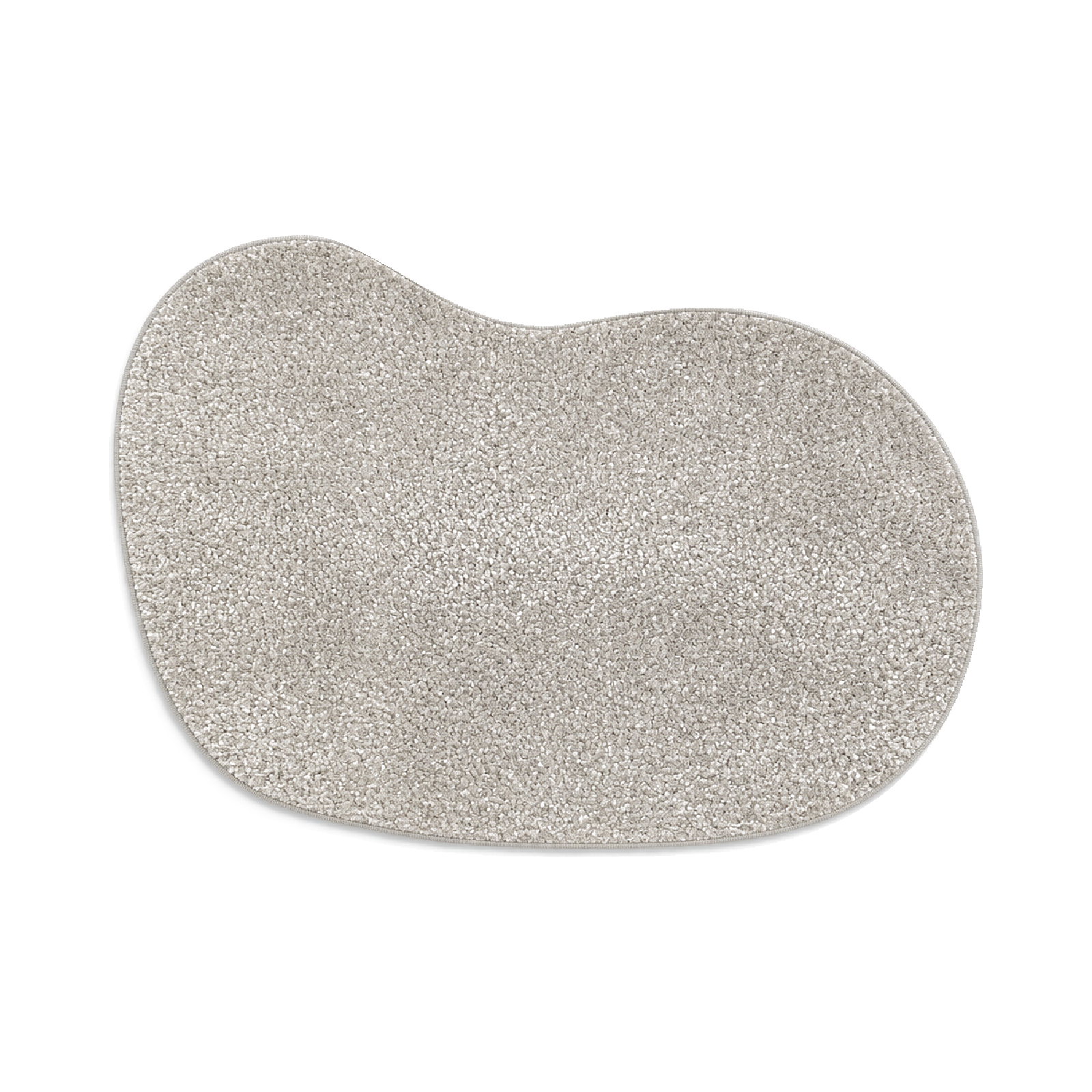 Vloerkleed Carlton Velours Bronziet | Kidney 170 x 230 cm