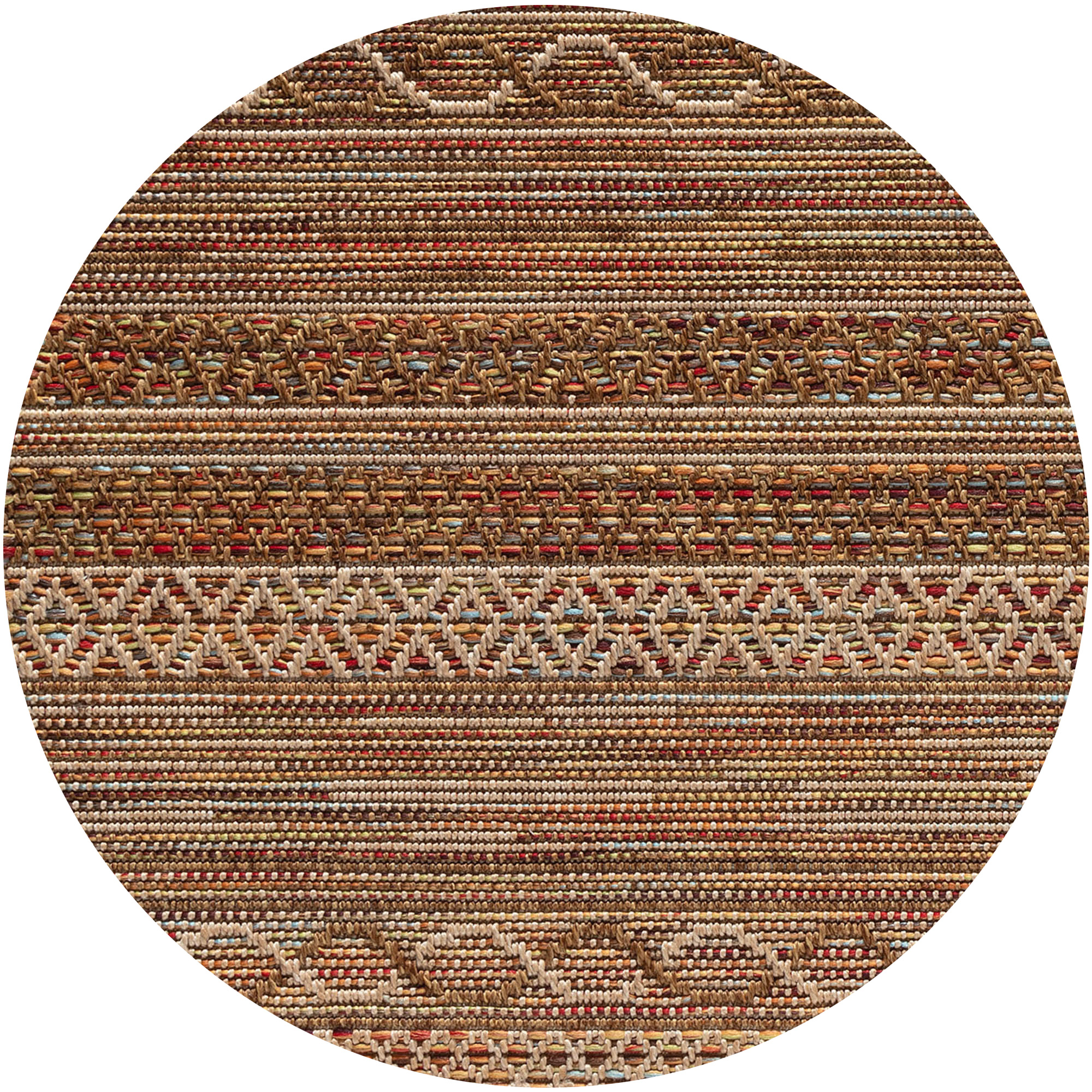 Vloerkleed Xilento Outdoor Rainbow Sun