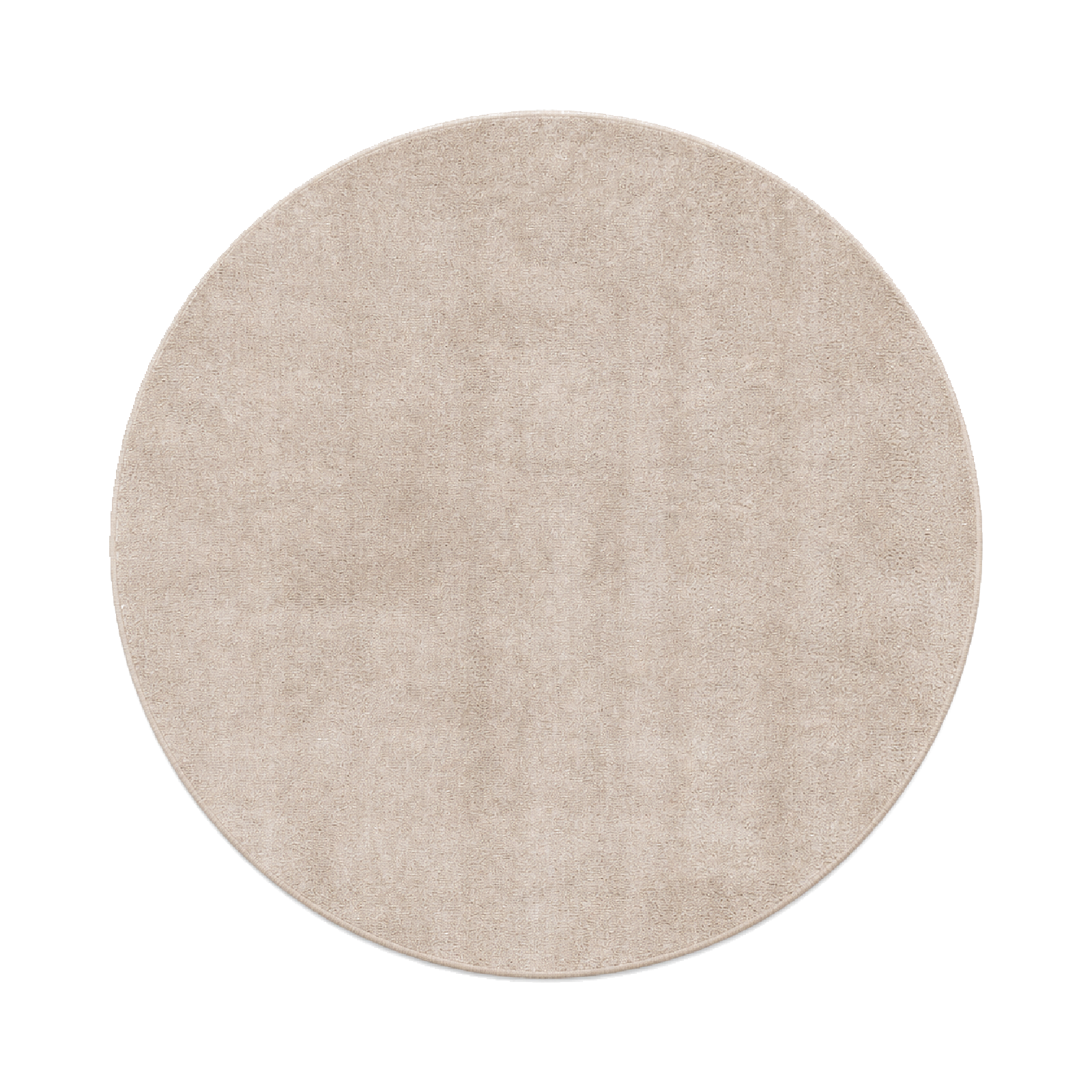 Rond Vloerkleed Xilento Wassy Creme Beige