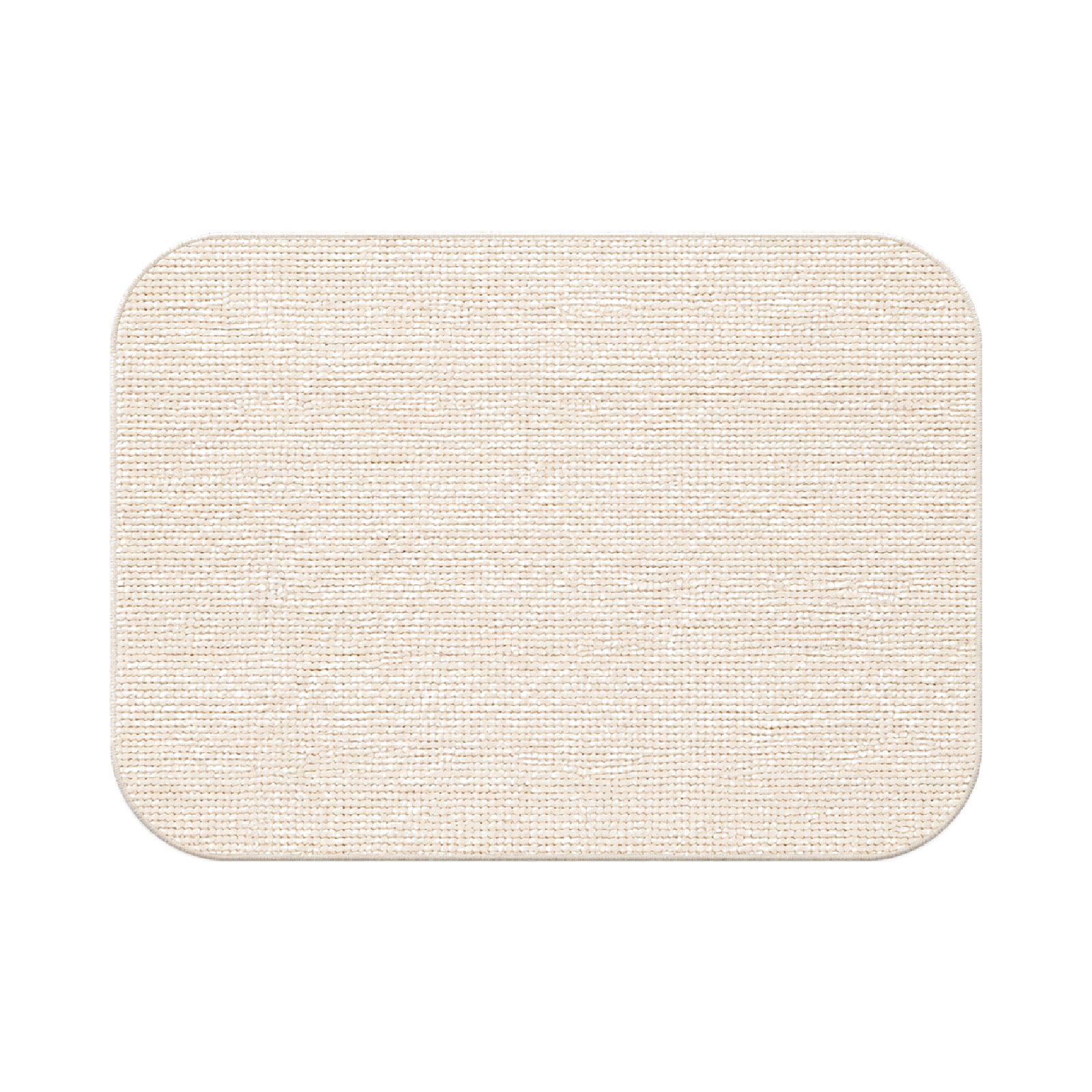 Vloerkleed Xilento Pure Loop Creme | Edge 200 x 300 cm