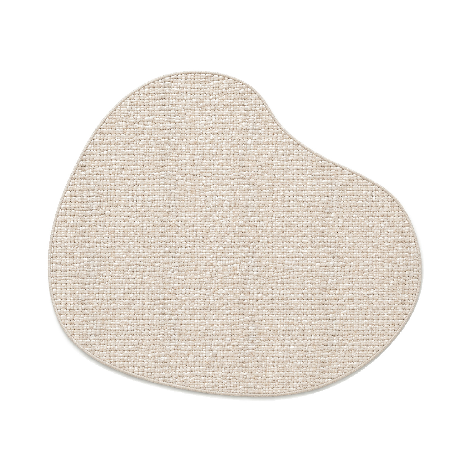 Vloerkleed Xilento Pebble Berber | Organisch ø 200 cm