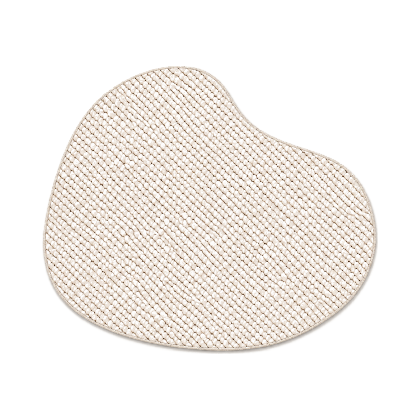 Vloerkleed Xilento Kassei Cream | Organisch ø 200 cm