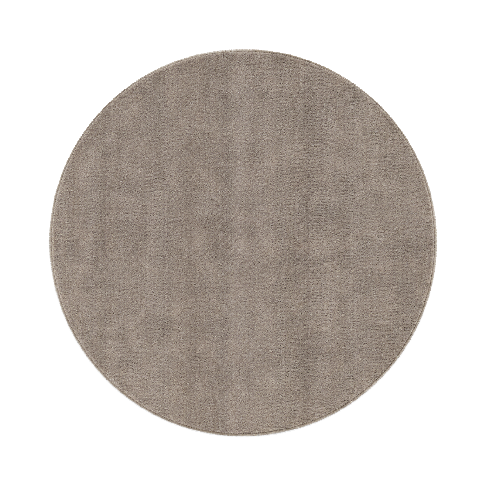Rond Vloerkleed Xilento Wassy Taupe Grijs